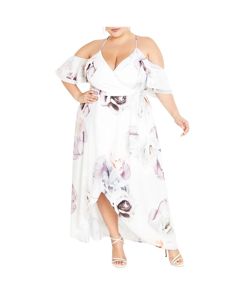 City Chic Plus Sweet Bella Maxi Dress