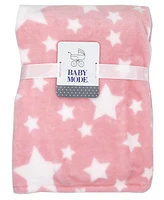 Tendertyme Baby Girls Stars Nursery Blanket Collection, 7 Piece Set