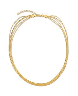 Ellie Vail Justine Layered Chain Necklace