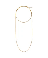 Ellie Vail Palmer Wrap Snake Chain Necklace