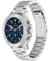 Tommy Hilfiger Men's Quartz Silver Stainless Steel Watch 46mm