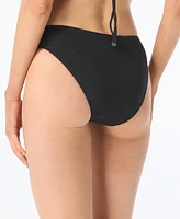 Michael Kors Women's Solid Full Coverage Bikini Bottoms