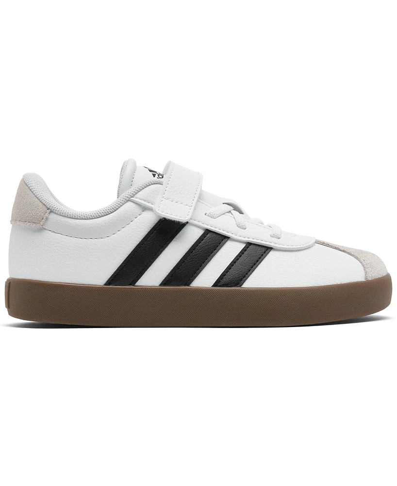 adidas Little Kids Vl Court 3.0 Fastening Strap Casual Sneakers from Finish Line
