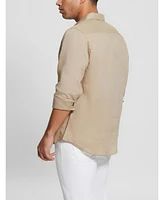 Guess Men's Island Linen Shirt