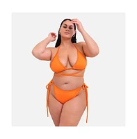 Rebdolls Plus Delta String Bikini Bottom