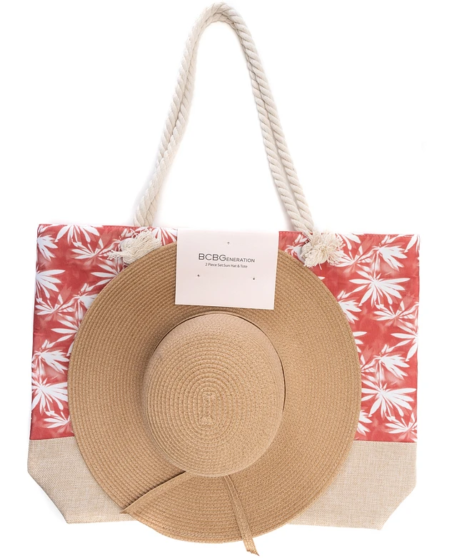 New Ladies BCBG Generation Straw Hat and Tote Bag BCBGeneration (summer) — Collection18 (2024) main image 4
