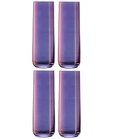 Lsa International Aurora Highball 14oz Polar Violet x 4