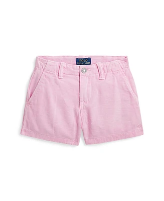 Polo Ralph Lauren Toddler and Little Girls Cotton Chino Shorts