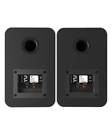 Kanto YUP4 Passive Bookshelf Speakers with 1" Silk Dome Tweeter and 4" Kevlar Woofer - Pair