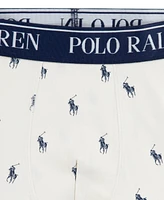 Polo Ralph Lauren Big Boys Cotton Stretch Boxer Briefs 3-Pack