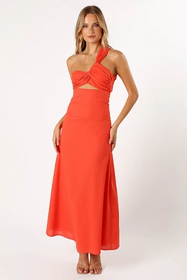 Petal and Pup Women's Luna One Shoulder Maxi Dress