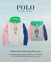 Polo Ralph Lauren Toddler and Little Boys Bear Color-Blocked Fleece Hoodie