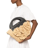 Jason Wu Rose Straw Tote