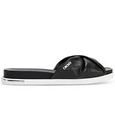 Dkny Women's Jezebel Twisted Slide Sandals