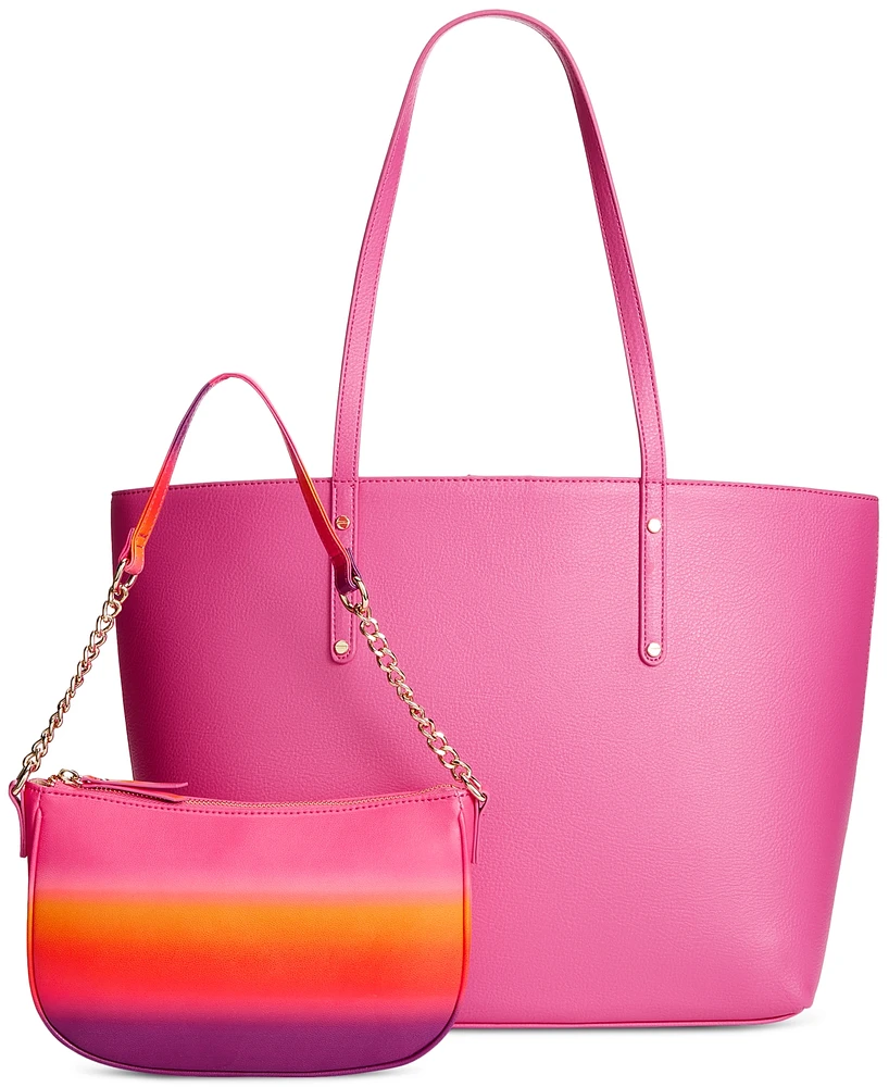 I.n.c. International Concepts Zoiey 2-In-1 Extra-Large Ombre Tote, Created for Macy's