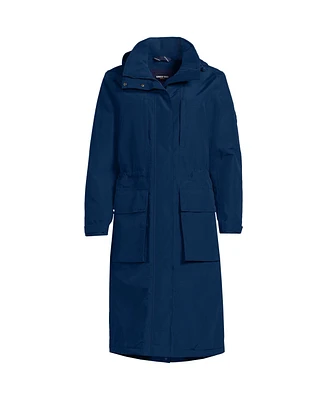 Lands' End Plus Squall Waterproof Insulated Winter Stadium Maxi Coat