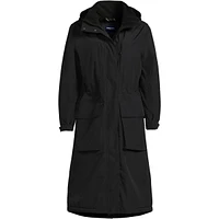 Lands' End Petite Squall Waterproof Insulated Winter Stadium Maxi Coat