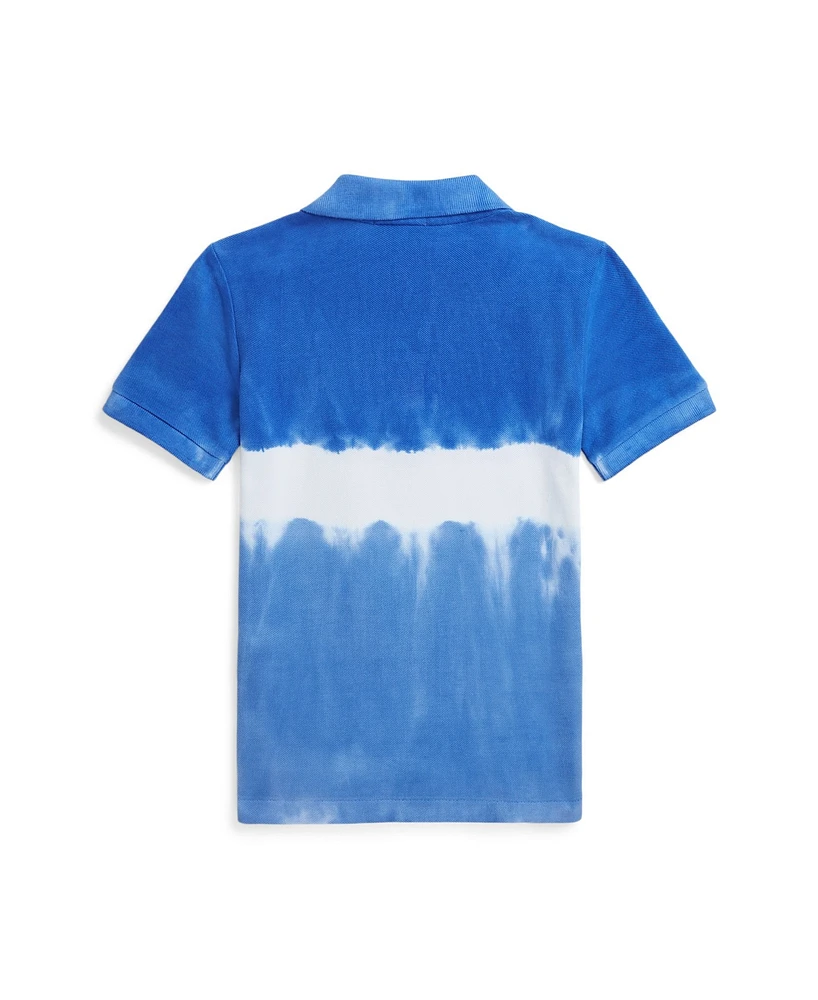 Polo Ralph Lauren Toddler and Little Boys Tie-Dye Cotton Mesh Shirt