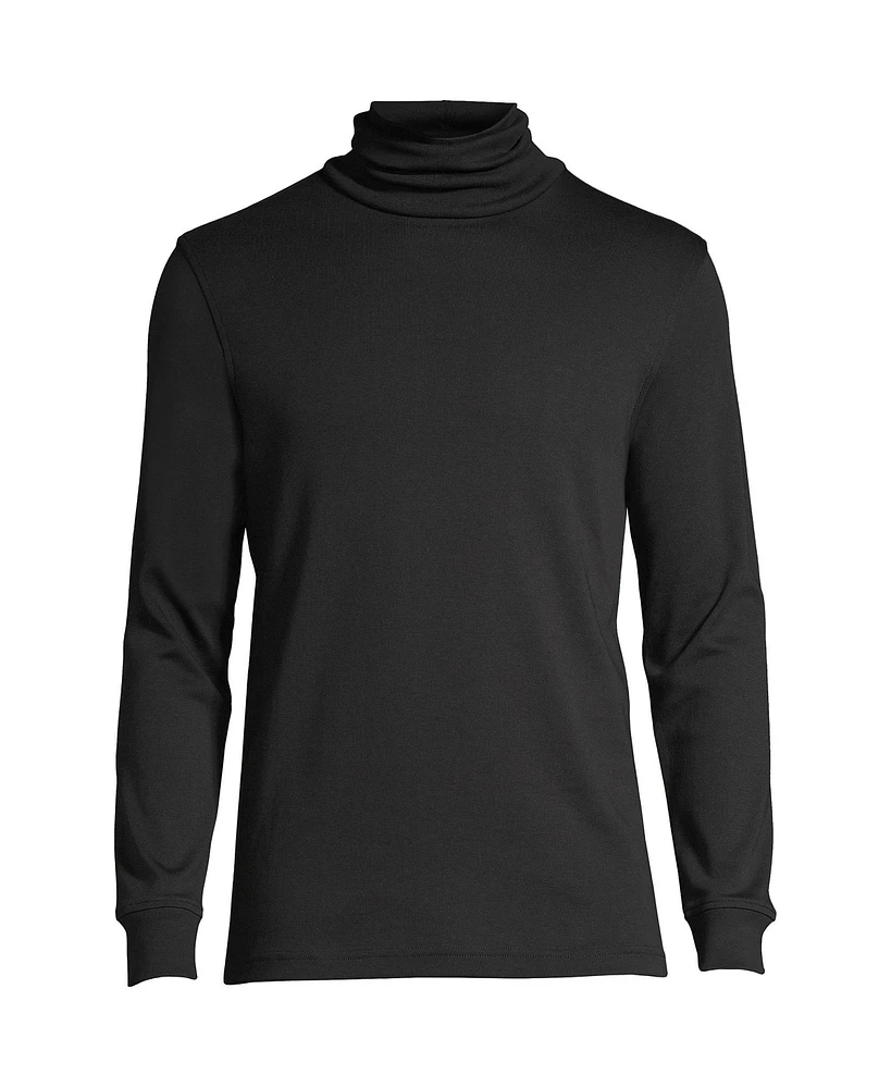 Lands' End Big & Tall Cotton Supima Turtleneck