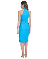 Calvin Klein Women's Belted Sheath Dress