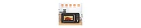 Slickblue 700W Retro Countertop Microwave Oven with 5 Micro Power and Auto Cooking Function