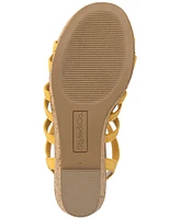 Style & Co Women's Arloo Strappy Elastic Wedge Sandals, Created for Macy's