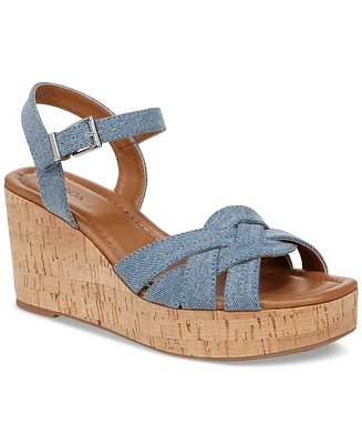 Style & Co Women's Cerres Ankle Strap Espadrille Wedge Sandals, Created for Macy's