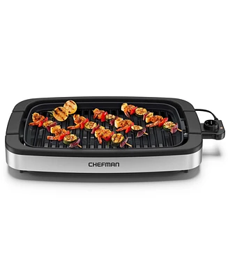 Chefman 4.4lb Smokeless Indoor Electric Grill with Temperature Control