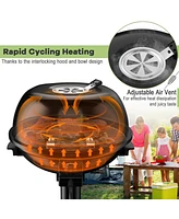 1600W Portable Electric Bbq Grill with Removable Non-Stick Rack