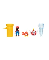 Super Mario World of Nintendo Sparkling Waters 2.5-Inch Diorama Set