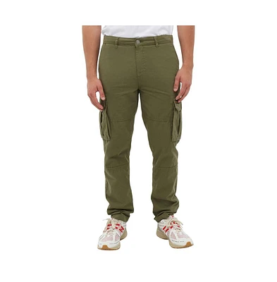 Bench Dna Men's Sergei Regular Fit Twill Cargo Pants