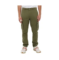 Bench Dna Men's Sergei Regular Fit Twill Cargo Pants