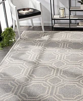 Safavieh Amherst AMT411 Light Gray and Ivory 10' x 14' Area Rug