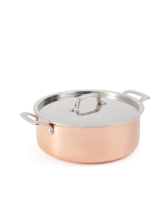 Martha by Martha Stewart Stainless Steel 6QT Stock Pot w Lid