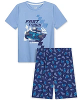 Max and Olivia Boys 2-Pc. Fast Track Short & Pajama Set