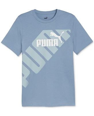 Puma Men's Power Logo Graphic Crewneck T-Shirt