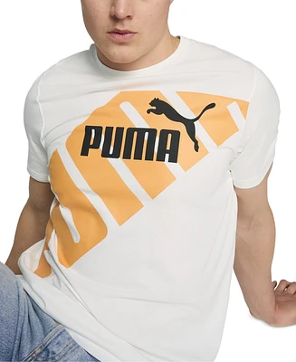 Puma Men's Power Logo Graphic Crewneck T-Shirt