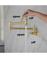 Streamdale Furniture Pot Filler Faucet Wall Mount