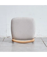 Natural Beech Wood Make-Up Stool Bed Bench For Dining Room, Bedroom
