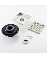 6 Inch Square Shower Floor