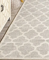 Safavieh Amherst AMT420 Light Grey and Beige 2'3" x 21' Runner Area Rug