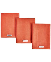 Caraway 3-Piece Cotton Solid-Color Kitchen Towel Set
