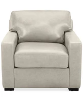 Radley 38" Leather Chair, Created for Macy's