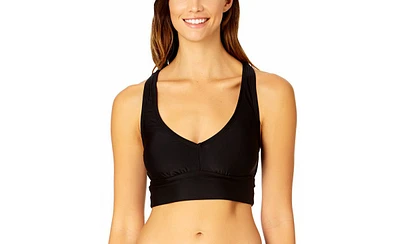 Coppersuit Women's Solid Halter Banded Bra Swim Top