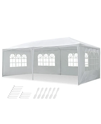 Yescom 10' x 20' Party Wedding Tent Canopy Outdoor Heavy Duty Pavilion Cater Event White