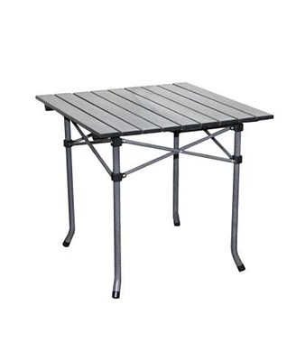 Ore International 19.75 H x 21 L in. Aluminum Roll Slate Dove Gray Kids Table