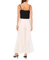 Vince Camuto Women's Elastic-Back Wide-Leg Trousers