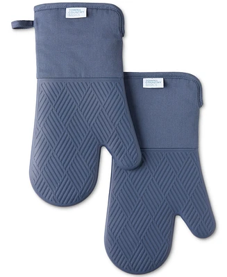 Town & Country Living Basics Silicone Basketweave Oven Mitts, Set of 2