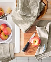 Town & Country Living Basics Basketweave Kitchen Towel, Set of 4