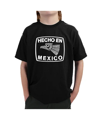 La Pop Art Boys Word T-shirt - Hecho En Mexico